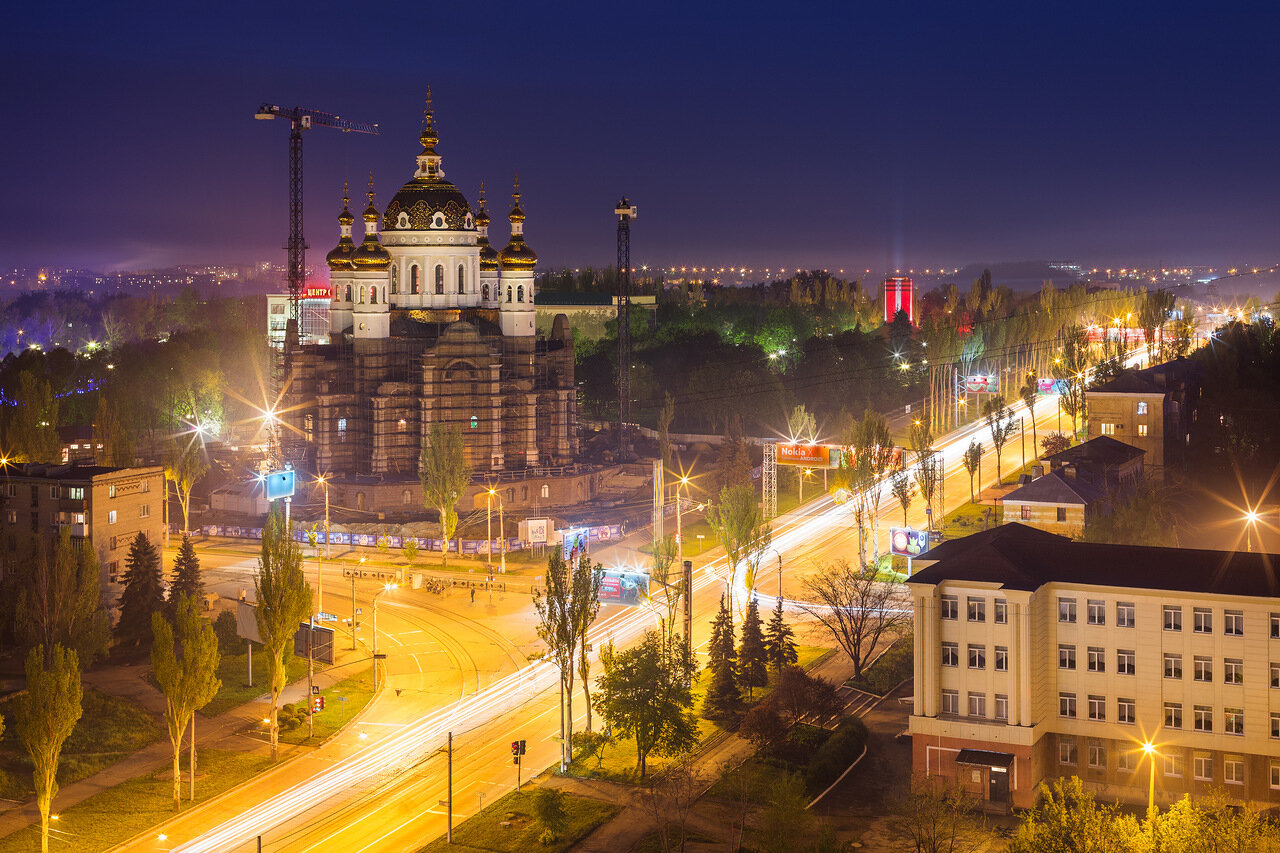 Ленинский внутригородской район города Донецка.